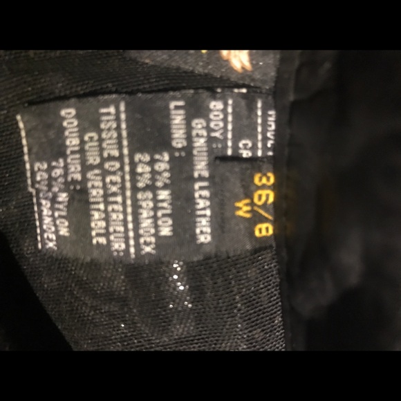 Harley Davidson leather shorts - Picture 6 of 7